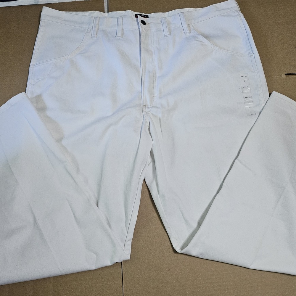 Wrangler Workwear Relaxed Fit Painters Pants‎ Tool Pockets Mens Size 44x32 NWT